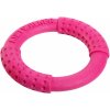 Hračka pro psa Kiwi Let´s play ring maxi růžový 18 cm