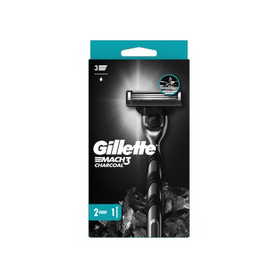 Maják Gillette MACH3 Charcoal str.+2náhr.břity – Hledejceny.cz