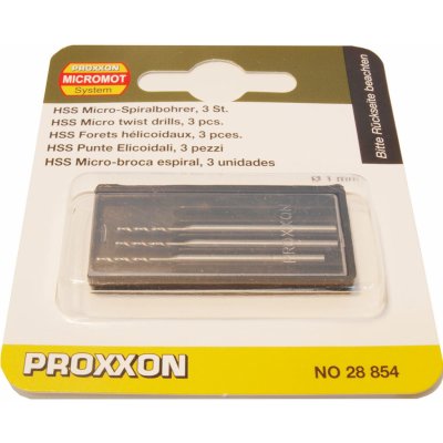 Proxxon 28854 Spirálový mikrovrták 1,0 mm 3 ks – Zboží Dáma