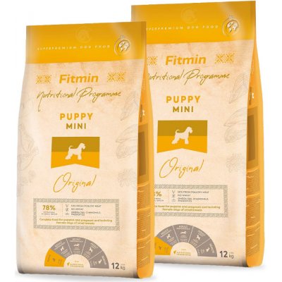Fitmin Dog Mini Puppy 2 x 12 kg – Hledejceny.cz
