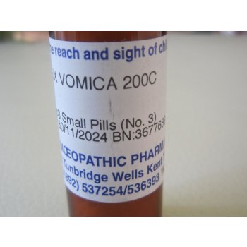 Helios Homoeopathy Nux vomica 200 C 8g