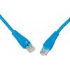 síťový kabel Solarix 28330109 patch, CAT5E, UTP, PVC, 1m, modrý