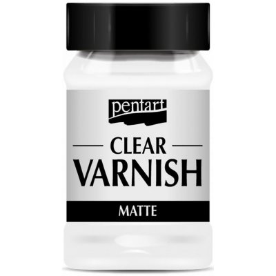 Pentart Lak bezbarvý syntetický 100 ml matný – HobbyKompas.cz