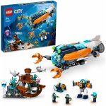 LEGO® City 60379 Hlubinná průzkumná ponorka – Hledejceny.cz