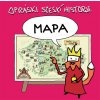 Kniha Opráski sčeskí historje - mapa jaz