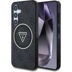 Guess Magnetic IML Metal Glitter 4G Circle Triangle Samsung S25 černé GUHMS25SHG4PRTGK – Hledejceny.cz