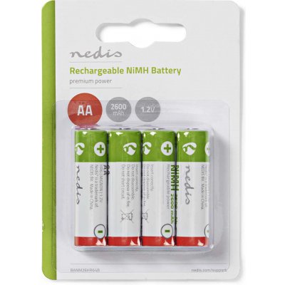 Nedis AA 2 600mAh 4ks BANM26HR64B – Sleviste.cz