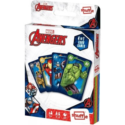 Cartamundi Karetní hry 4v1 Avengers