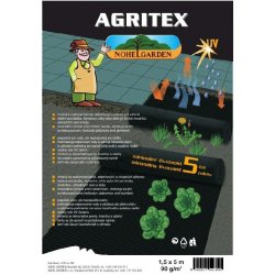 Nohel Garden Agritex Tkaná mulčovací 1,5 x 20 m černá