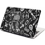 Sablio Samolepka na notebook Černobílá škola - 38x26 cm – Hledejceny.cz