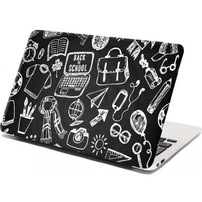Sablio Samolepka na notebook Černobílá škola - 38x26 cm – Hledejceny.cz