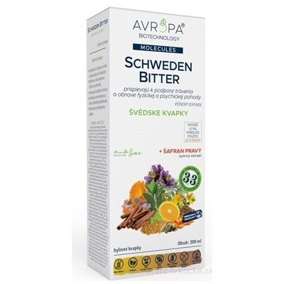 Avropa Schweden Bitter 200 ml – Hledejceny.cz