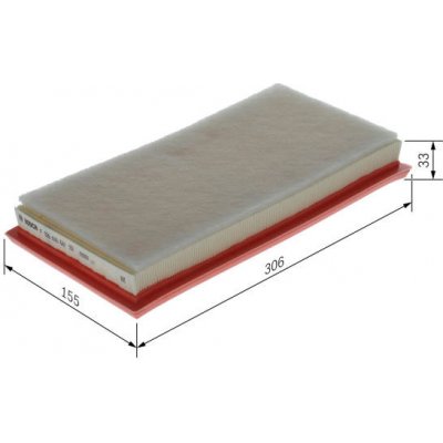 Vzduchový filtr BOSCH F 026 400 687 – Hledejceny.cz