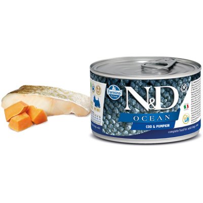 N&D Ocean Dog Adult Mini Codfish & Pumpkin 2 x 140 g – Zboží Mobilmania