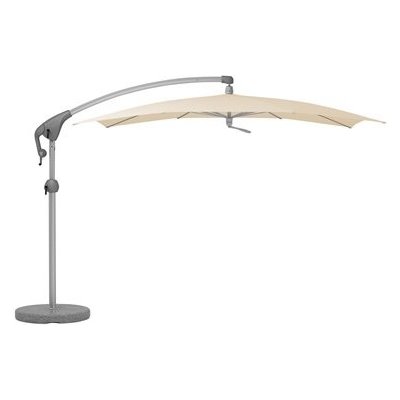 Boční slunečník Pendalex P+, Glatz, obdélníkový 285x230 cm (2,85x2,3 m), rám eloxovaný hliník, potah akryl 300 g/m2 – Hledejceny.cz