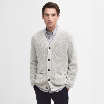 Barbour Howick Cardigan Whisper white