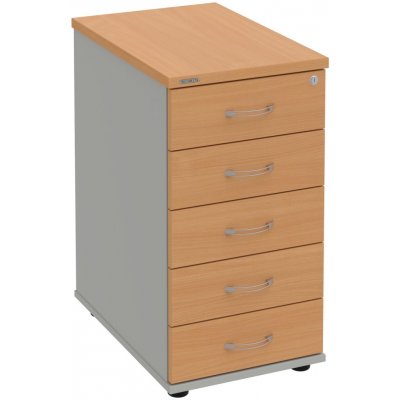 Hobis K 35 C P 5 zásuvek podél 60 cm buk šedá – Hledejceny.cz