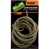 Rybářské lanko Fox Edges Leader Silicone 0,5mm trans khaki