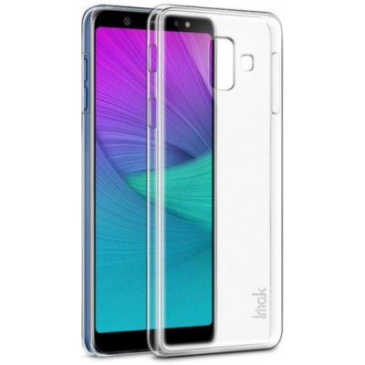 Pouzdro Epico Ronny Gloss Samsung Galaxy A6 2018 - bílé čiré – Zboží Mobilmania