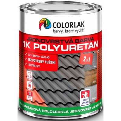 Colorlak 1K Polyuretan U2210 RAL 9010 bílá 0,6 L – Hledejceny.cz