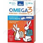 Vitar Kids Bob a Bobek Omega 3 rybí olej + vitaminy D3 + E 60 kapslí – Hledejceny.cz