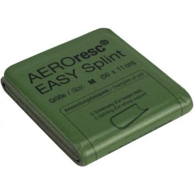 HUM GmbH AEROresc® - EASY Splint - tvarovatelná dlaha M - armádní zelená – Sleviste.cz