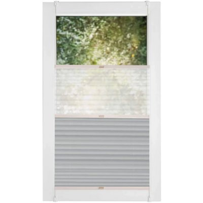 Rolmeister Plisé den noc plissé rolety na míru 120x240 cm – Hledejceny.cz