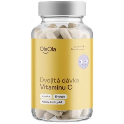 OlaOla Vitamín C 1000 mg se šípkem 90 kapslí – Hledejceny.cz