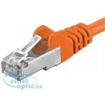 Premiumcord sp6asftp030E Patch, CAT6a S-FTP, RJ45-RJ45, AWG 26/7, 3m, oranžový – Zboží Živě