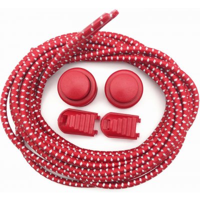 Davay easyLACE sportovní pružné reflexní červené – Zboží Mobilmania