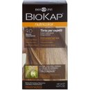 Biokap NutriColor permanentní barva na vlasy s arganovým olejem 9.0 Extra Light Blond Tricorepair Complex 140 ml