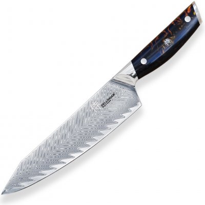 Dellinger Resin Future Kuchařský nůž Gold Chef Kiritsuke 205 mm – Sleviste.cz