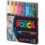 Uni Posca PC-1MR sada 8 ks základní barvy – Zboží Živě