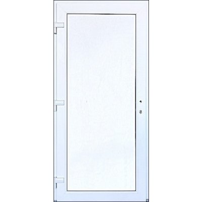Smart Aluplast Agata plné levé Bílá/Bílá 80 x 198 cm – Zboží Mobilmania