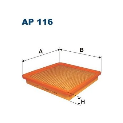 Vzduchový filtr Filtron AP116 – Hledejceny.cz