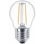 Philips 8718699763299 LED žárovka 1x2W E27 250lm 2700K teplá bílá, čirá, EyeComfort – Zboží Živě