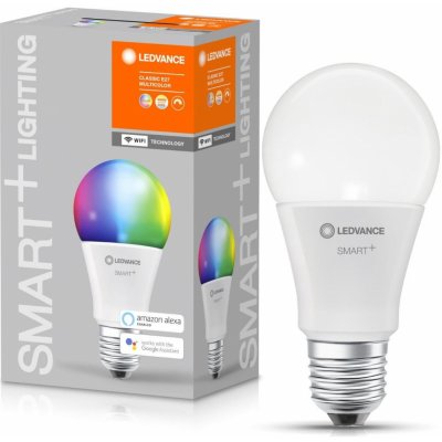 LEDVANCE Smart+ WIFI LED světelný zdroj, 9 W, 806 lm, RGB, teplá studená bílá, E27 – Hledejceny.cz