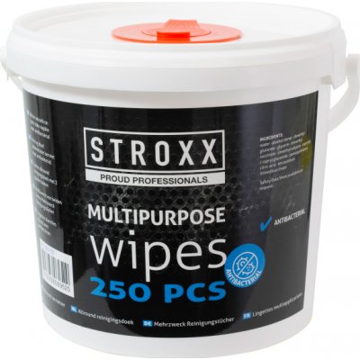 STROXX Antibakteriální čistící ubousky STROXX bílé 250 ks – HobbyKompas.cz