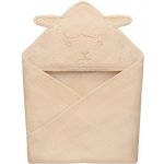 Lionelo 80 x 80 cm LO-MUSLIN HOODED TOWEL BEIGE SAND – Hledejceny.cz