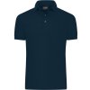 Pánské Tričko James & Nicholson polokošile JN 1302 Slim Fit žerzejová krátký rukáv pánská COT-02130200301 Navy