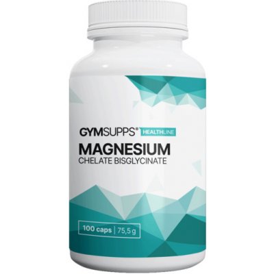 GymSupps Magnesium Chelate Bisglycinate 100 kapslí