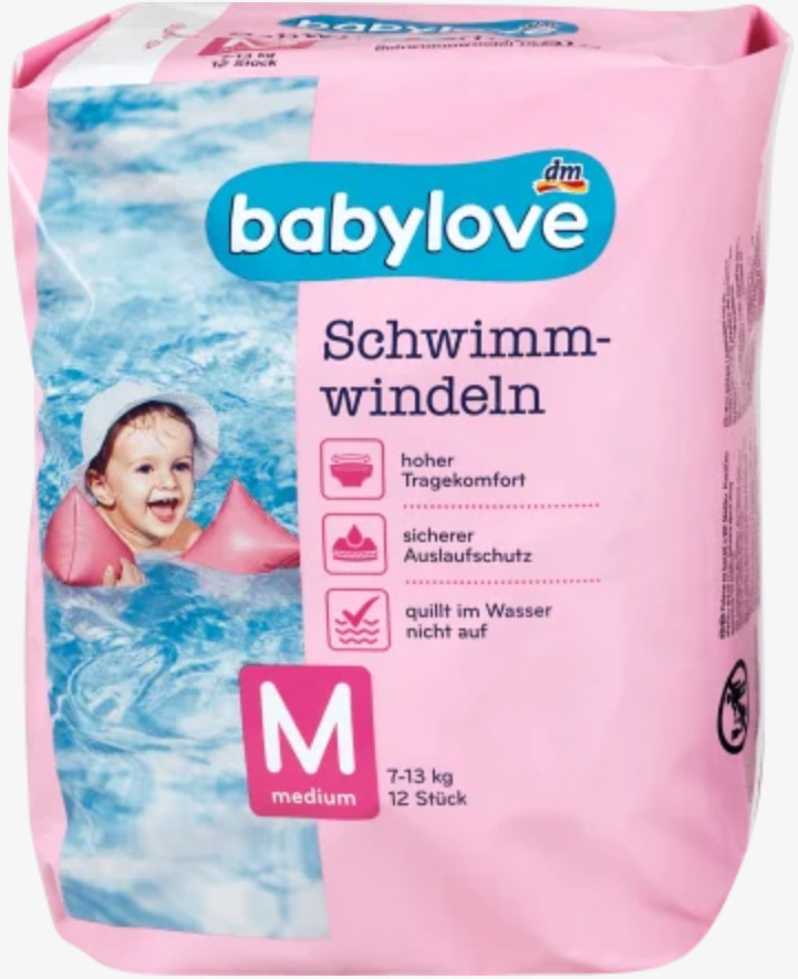 Babylove Schwimmwindeln M 2 ks od 35 Kč - Heureka.cz