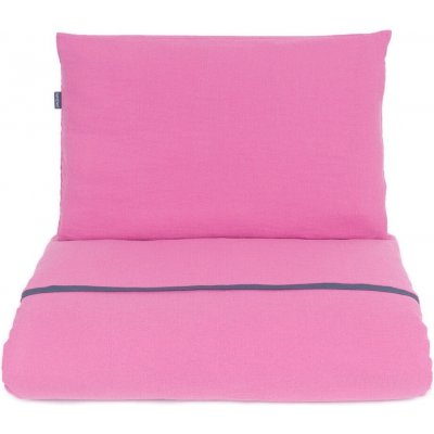 Mamo Tato Mušelínové povlečení do postýlky 135 x 100 cm růžová – Zboží Dáma