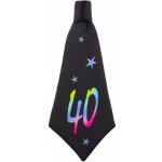Párty kravata 40.narozeniny černá – Zboží Mobilmania