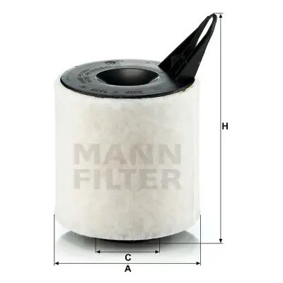 MANN FILTER Vzduchový filtr C 1370 – Hledejceny.cz