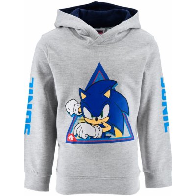 Chlapecká mikina SONIC SPEED šedá – Hledejceny.cz