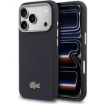 Lacoste PVC Petit Pique Semi Wrap MagSafe Kryt pro iPhone 17 Pro Max Navy – Zboží Mobilmania