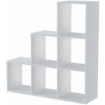 Topeshop STEP BIEL 3X3 knihovna do obývacího pokoje – Zboží Mobilmania