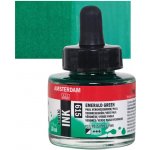 Amsterdam Acrylic Ink 615 Emerald Green 30 ml – Zboží Dáma