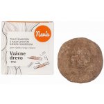 Kvitok Tuhý šampon s kondicionérem pro tmavé vlasy Vzácné dřevo 50 g – Zboží Mobilmania